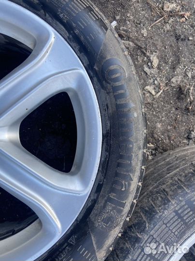 Оригинальный комплект колес audi r17/ 5х112