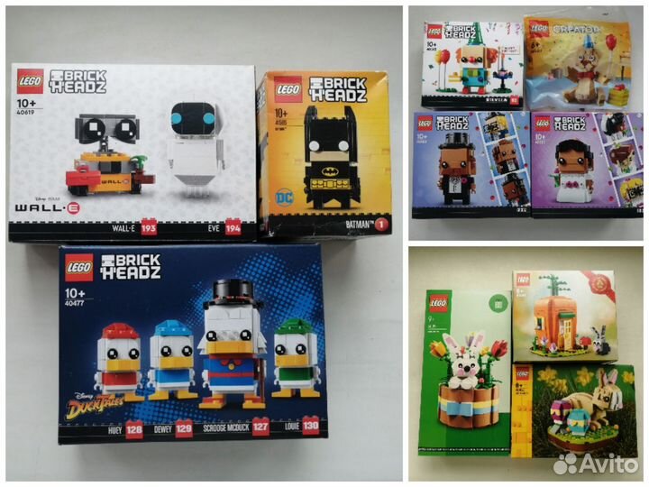 Lego BrickHeadz Disney/ Minecraft/DC и др