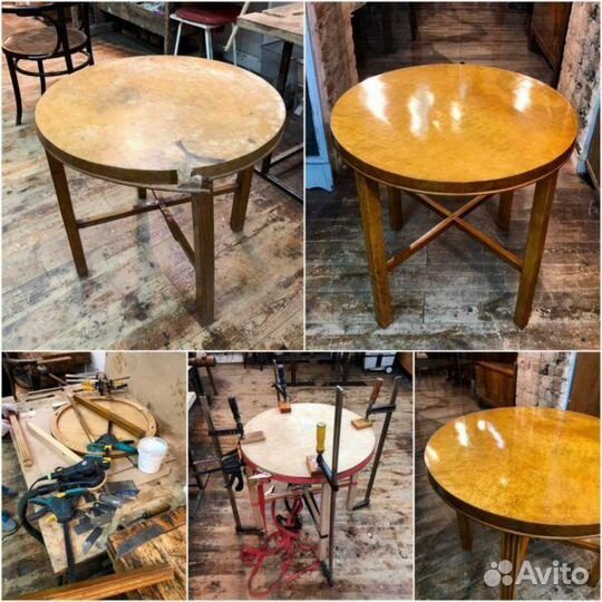 Реставрация деревянной мебели