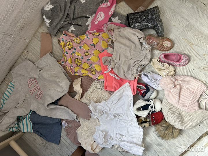 Детские вещи пакетом 74-86