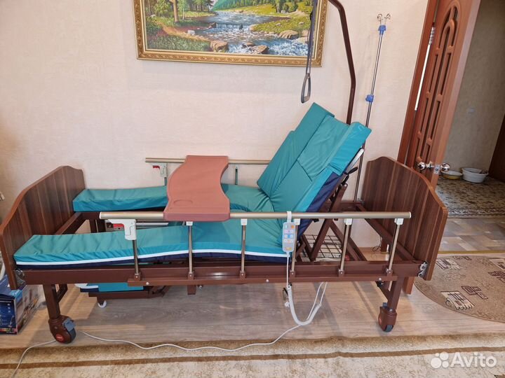 Кровать для лежачих больных с туалетом
