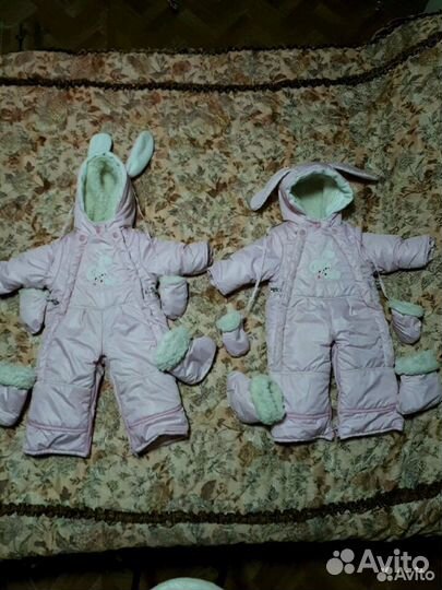 Комбинезоны- трансформеры для двойняшек