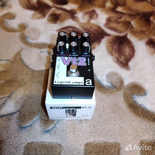 Гитарная педаль преампл VT2 AMT (дисторшн)