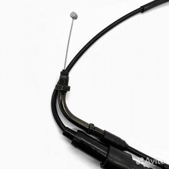 Трос газа двойной с загибом на мотоцикл CG-250 (L1