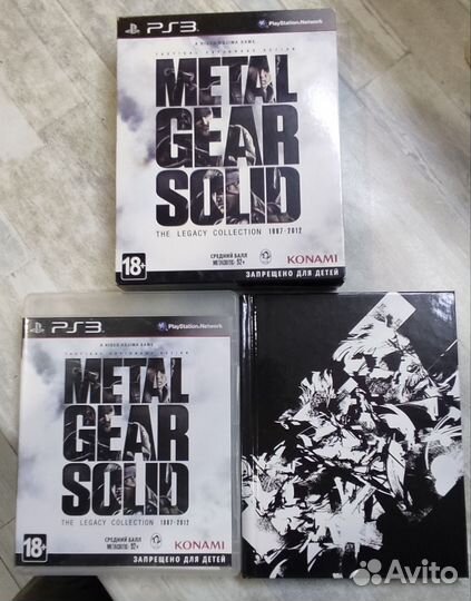 PS3 Metal Gear Solid the legacy collection