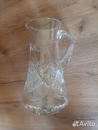 Кувшин хрустальный