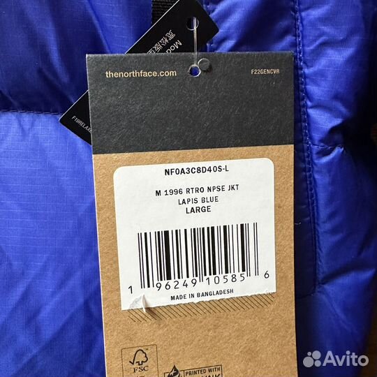 The North Face Nuptse Оригинал L