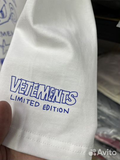 Футболка vetements anime (коллекция 2024)