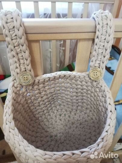 Корзинка на детскую кроватку