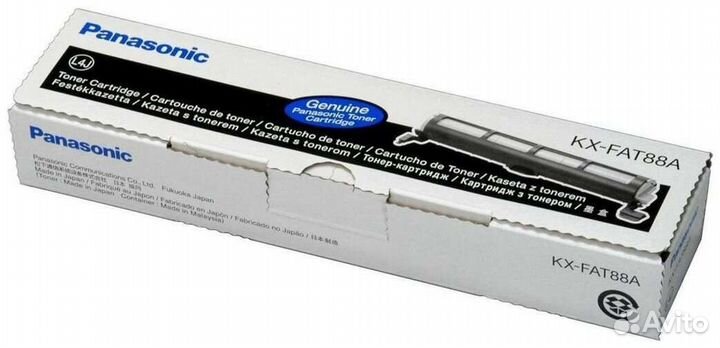 Panasonic KX-FAT88A новый оригинальный картридж