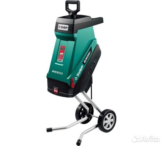 Измельчитель садовый электрический зубр 2300 Вт