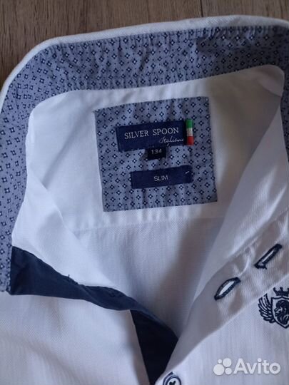 Рубашка на мальчика Silver Spoon 134 см
