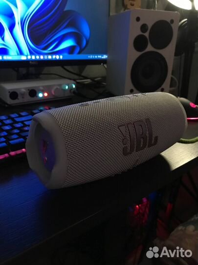 Колонка JBL Charge 5 (белая)