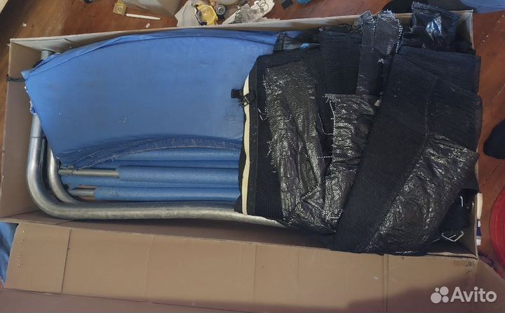 Батут с сеткой