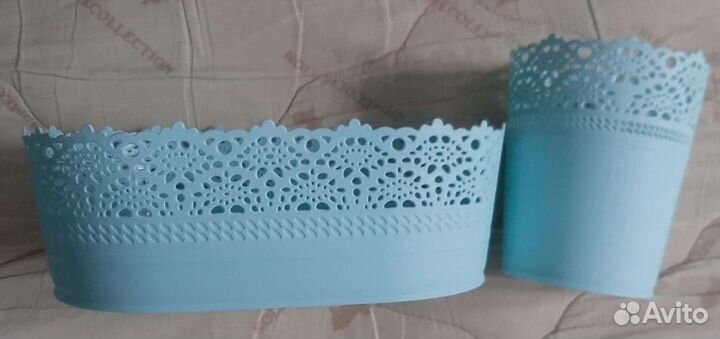 Корзинки и цветочные горшки