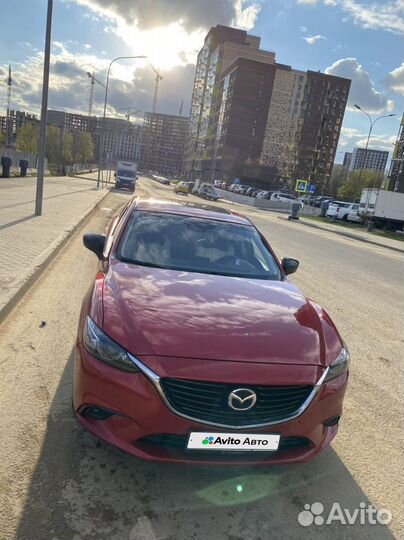 Mazda 6 2.5 AT, 2016, 150 000 км