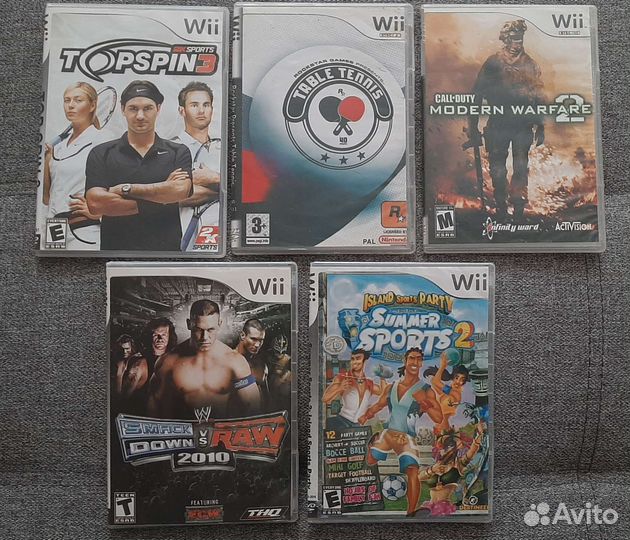 Игры для Nintendo wii