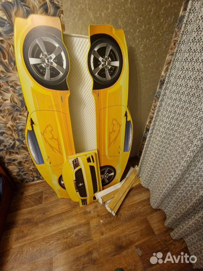 Детская кровать с матрасом