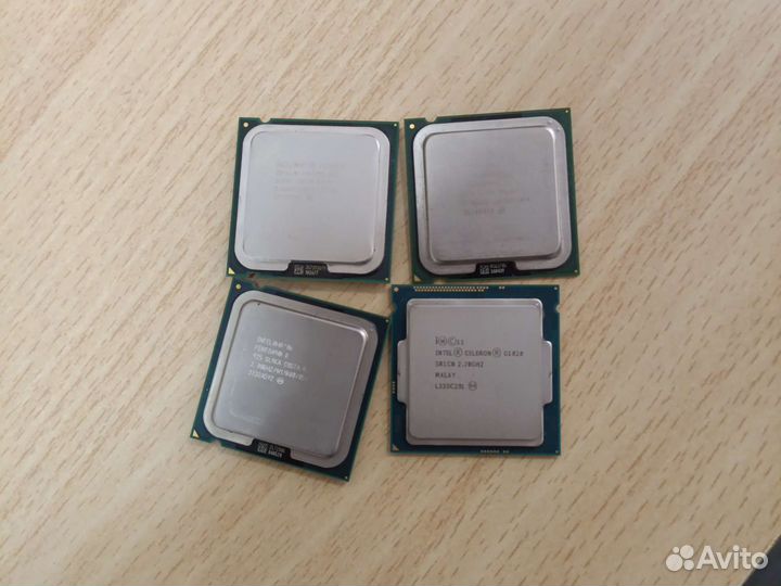 Процессоры для компьютера Intel все разом