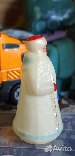 Дед мороз с ёлочкой редкость крепкая пластмасса сс