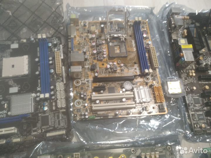 6 неисправных материнских плат
