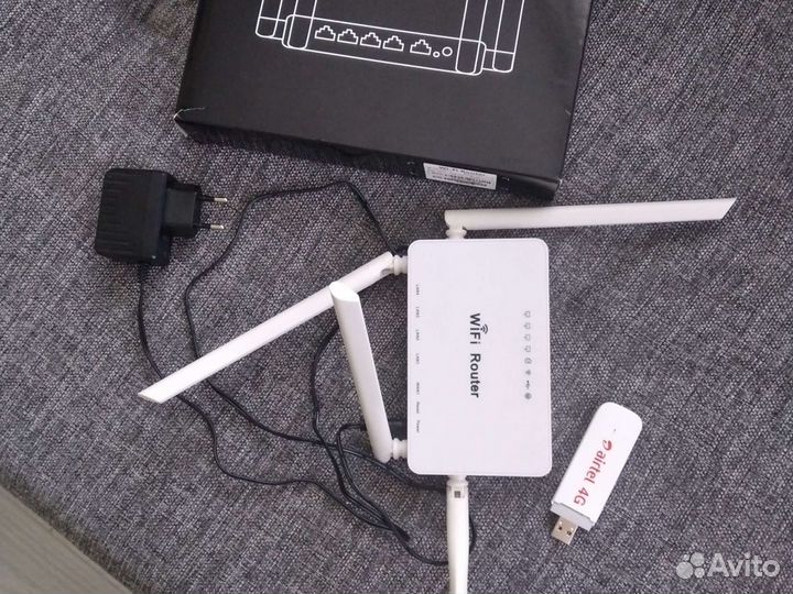 Продаю новый модем и wifi router