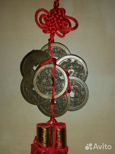 Музыка ветра, монеты, мобиль, картина