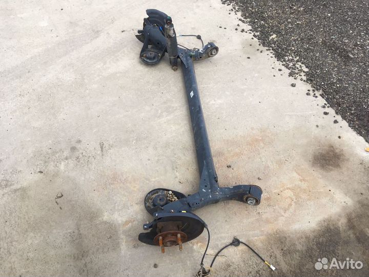 Hyundai solaris 1 задняя балка