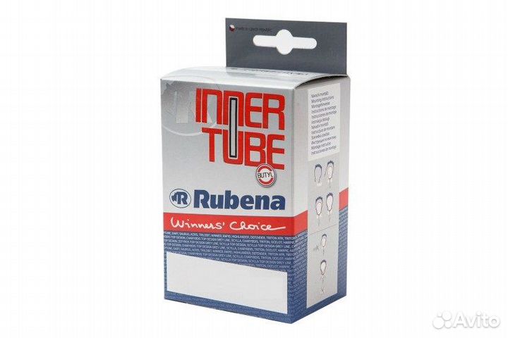 Камера для велосипеда 24х1,75/2,45 AV40 Rubena Mitas