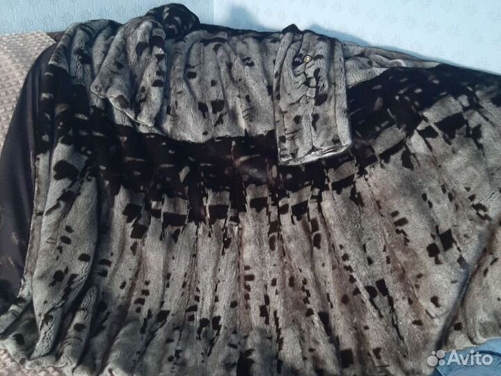 Шуба из меха норки