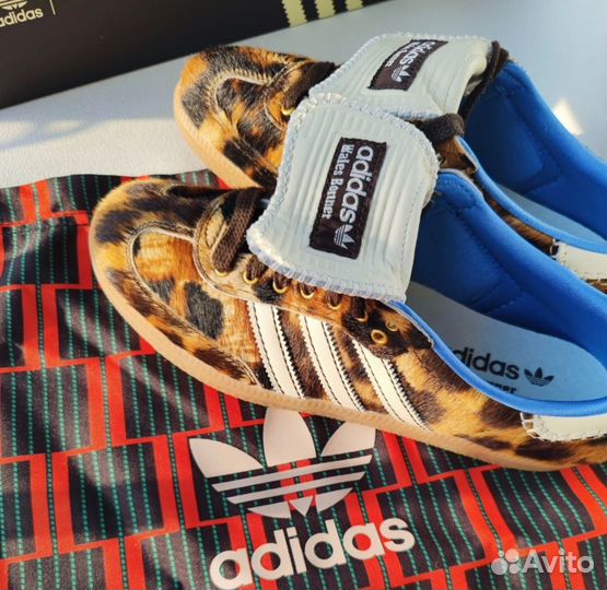 Adidas samba wales bonner leopard оригинал