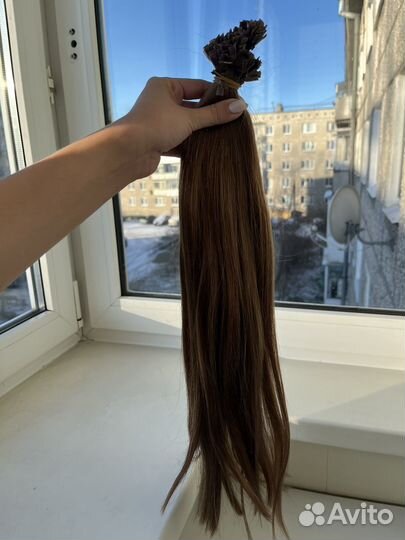 На доставке Волосы натуральные 50см