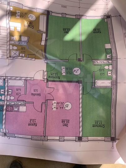 1-к. квартира, 75,5 м², 4/4 эт.