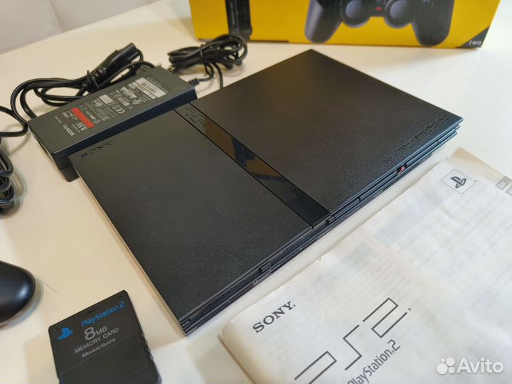 Sony PS2 slim 79008 как новая