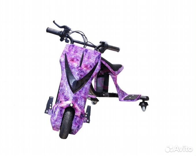 Электроскутер дрифт карт drift-trike T02 фиолетовы