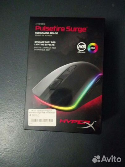 Игровая мышь HyperX Pulsefire Surge RGB