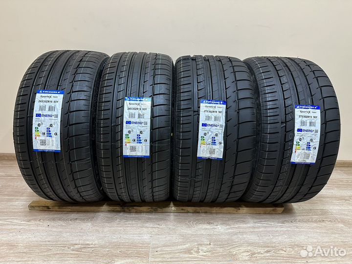 Triangle Sports TH201 245/35 R19 и 275/30 R19 96Y