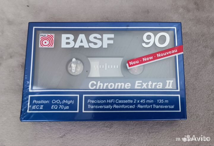 Аудиокассета новая