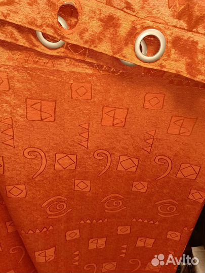 Шторы два полотна, бу