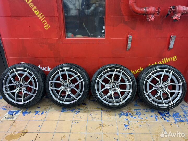 Комплект дисков и зимние шины R19 AMG Mercedes