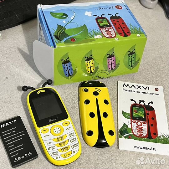 Телефон нерабочий новый Maxvi