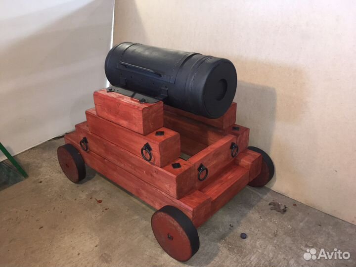 Мангал пушка