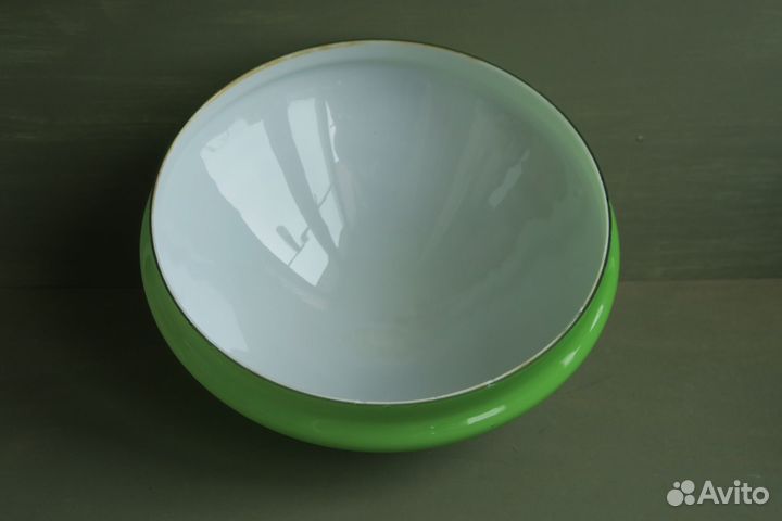 Зеленый плафон гриб сталинский СССР