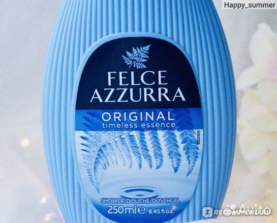 Felce azzurra shower GEL original 250ML гель для Д