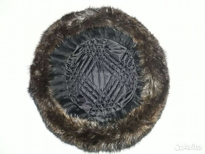 Новая шапка-ушанка из меха норки