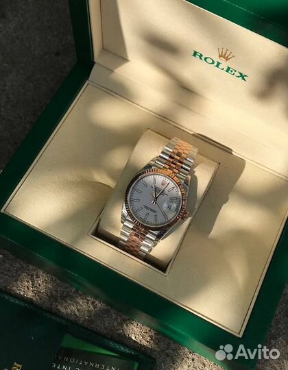 Часы rolex женские date just 36 mm