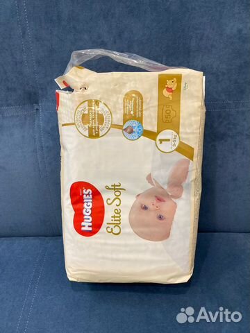 Подгузники huggies elite soft 1