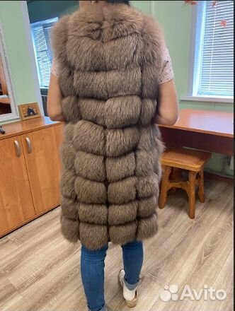 Жилетка из писца 42-44