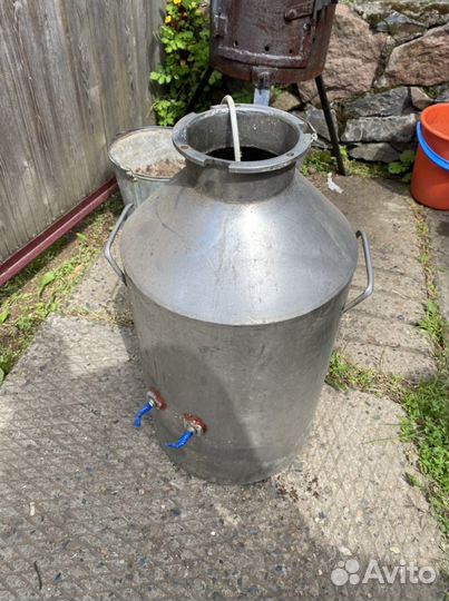 Куб бак бидон нержавека 70л