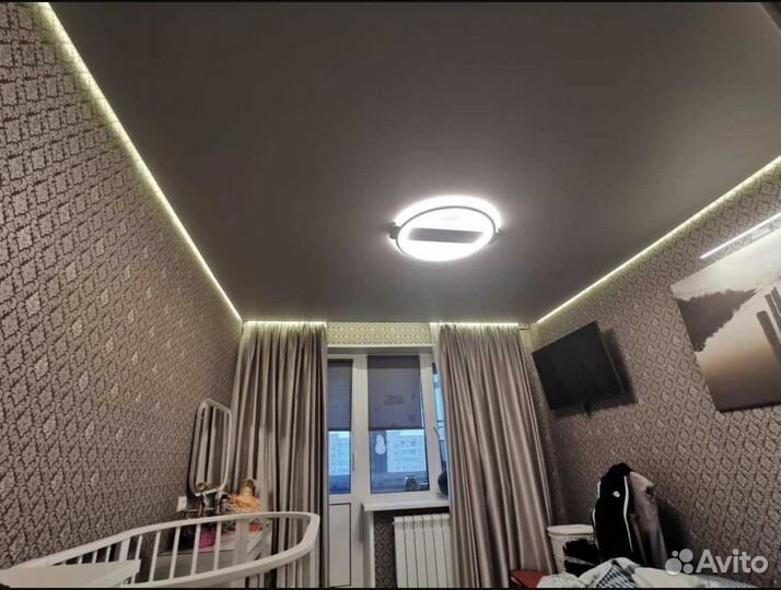 Ремонт, натяжные потолки